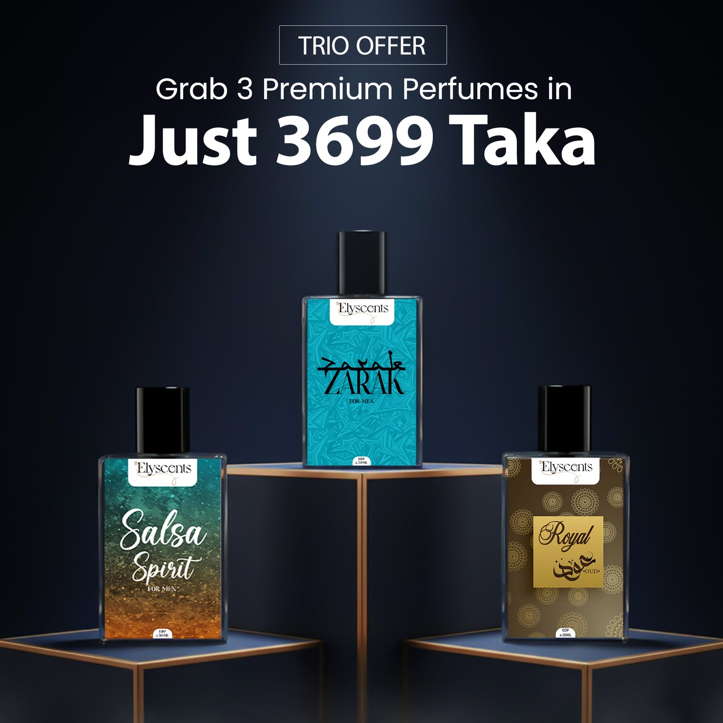 3x Perfume Bundle