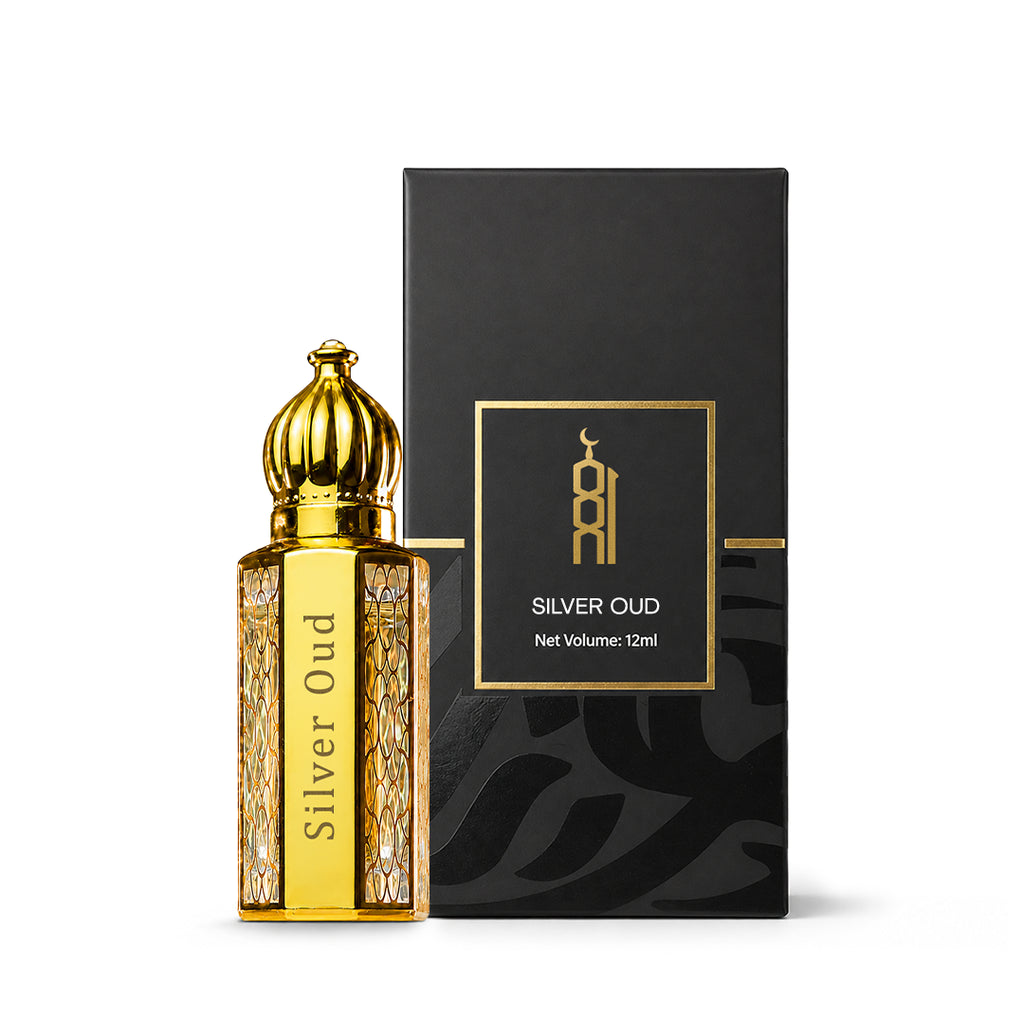 Silver Oud Attar 12ML