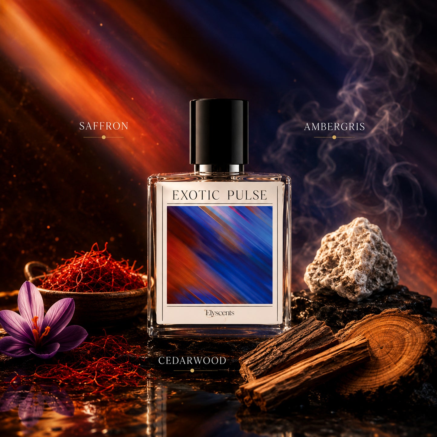 Exotic Pulse Inspired by Baccarat Rouge 540